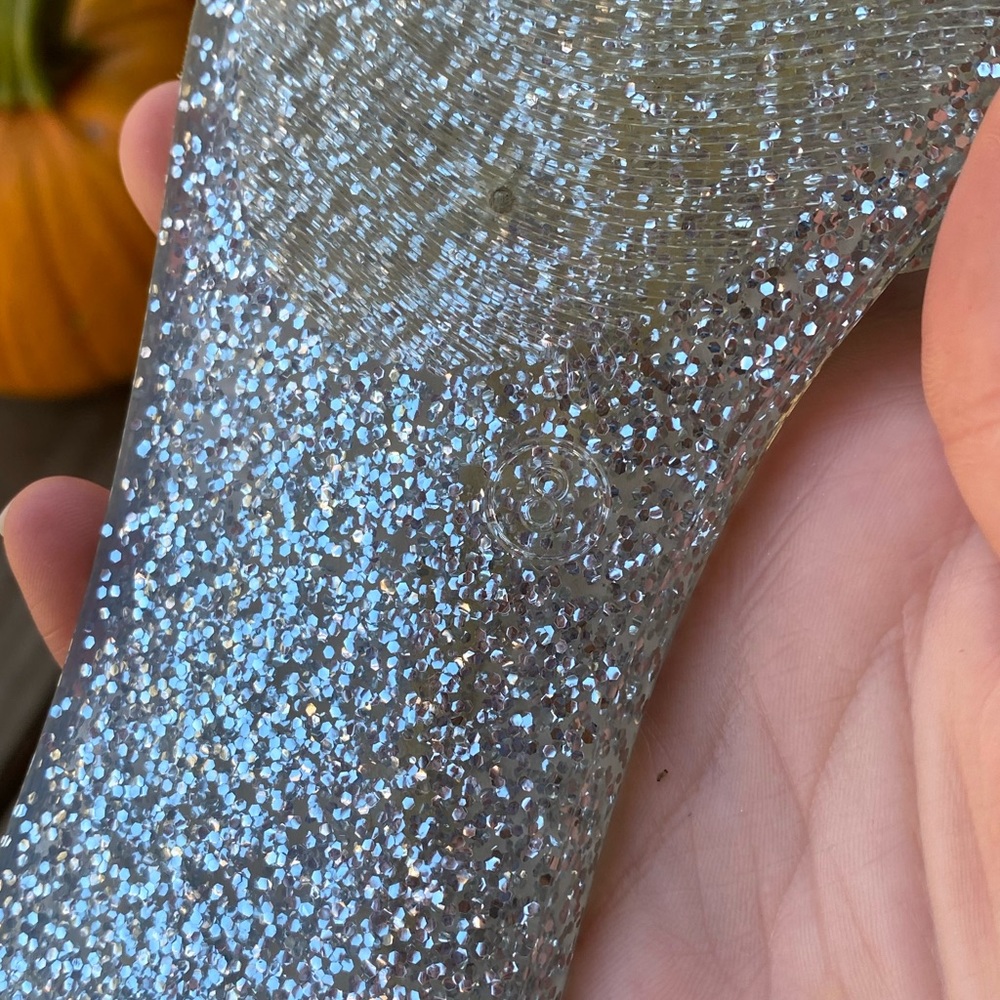 Jeffrey Campbell clear sparkly jelly flats - Picture 6 of 6